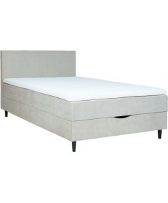Continental bed LAARA 140x200cm, dark beige