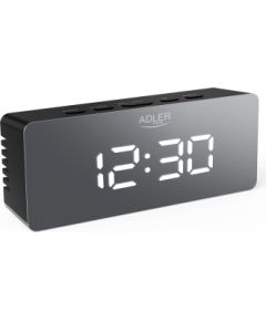 Adler Alarm Clock AD 1189B Alarm function Black
