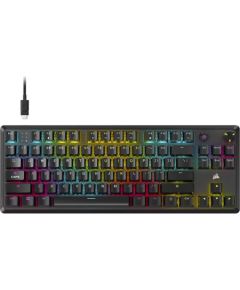Corsair K70 CORE TKL Tenkeyless Mechanical Gaming Keyboard Wired NA Black 0.973 g MLX RED