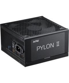 A-data Power Supply ADATA XPG PYLON II ATX 3.1 750 Watts Efficiency 80 PLUS BRONZE MTBF 100000 hours PYLON750IIB-BKCEU