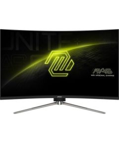 LCD Monitor MSI MAG 325CQRF QD E2 31.5" Gaming/Curved Panel VA 2560x1440 16:9 180 Hz 0.5 ms Colour Black MAG325CQRFQDE2