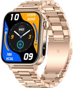 Colmi P80 smartwatch (steel-gold)
