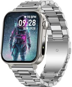 Colmi P80 smartwatch (steel and silver)