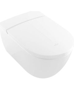 Villeroy & Boch pods ViClean-I200 Rimless, stiprināms pie sienas, 385x595 mm, ar bidē funkciju, balts CP