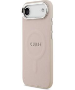 Guess Apple  iPhone 17 Air PU Saffiano MagSafe Case Pink