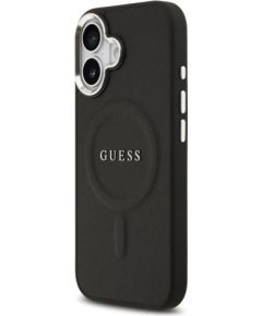 Guess Apple  iPhone 17 PU Saffiano MagSafe Case Black