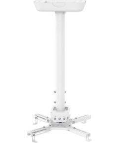 Sunne Ceiling mount PRO300M2 Adjustable Height, Adjustable Length, Tilt, Swivel Maximum weight (capacity) 35 kg Steel/White TV un monitoru stiprinājumi, kronšteini