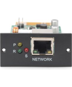 Digitus SNMP and WEB card for DIGITUS OnLine UPS rack mount units DN-170100-1