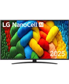 LG 50NANO81A3A 50 Smart TV webOS 25 UHD Black