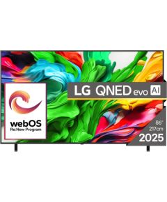 LG TV 86QNED85A3C 86 Smart TV webOS 25 4K UHD