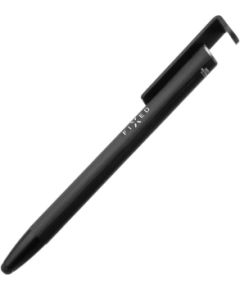 Fixed Pen With Stylus and Stand 3 in 1 Pencil Stylus for capacitive displays; Stand for phones and tablets Black