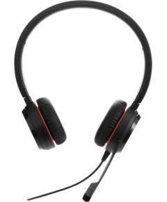 Jabra Evolve 20 SE Headset Wired Head-band Office/Call center USB Type-C / USB Type-A Black