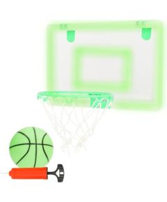 Basketbola grozs Fluorescent Junior bērniem ar bumbu 45x30 cm 3+ CB39104