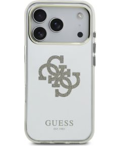 Guess PC/TPU Mirror 4G Glitter Logo MagSafe Case Чехол для Apple iPhone 17 Pro