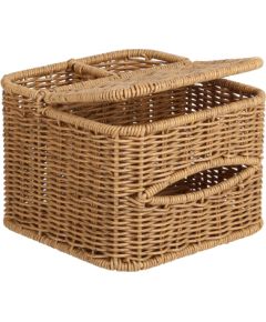 Grozs BASILE 18x18xH13,5cm, dabīgs