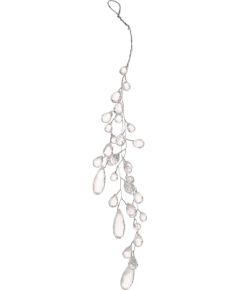 Christmas ornament SHINE H30cm, transparent