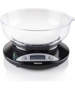 Tristar Kitchen scale KW-2430 Maximum weight (capacity) 2 kg Graduation 1 g Display type LCD Black