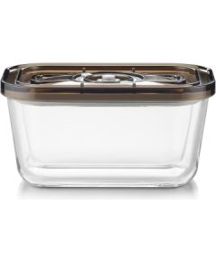 Caso Glass Vacuum Container with Plastic Lid VacuBoxx Eco M Transparent