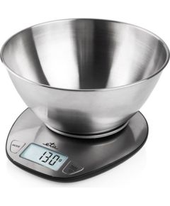 ETA Kitchen scale ETA677890000 Dori Maximum weight (capacity) 5 kg Graduation 1 g Display type LCD Stainless steel