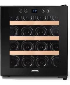 MPM MPM-48-CW-48 Thermoelectric beverage cooler Freestanding Black 16 bottle(s)