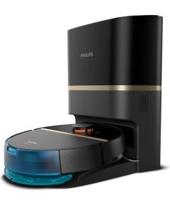 PHILIPS XU7100/01 HomeRun 7000. sērijas putekļsūcējs robots ar mazgāšanas funkciju, melns