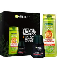 Garnier Men Body Care Set - Dárková sada tělové a vlasové péče pro muže