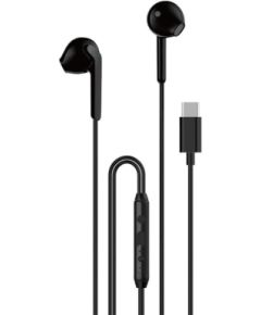 Dudao   Dudao X3C In-Ear Wired USB-C Headphones 1.2m - Black