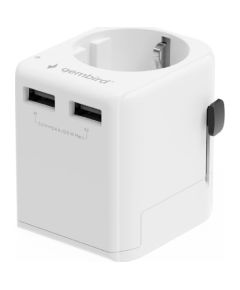Adapteris Gembird Universal Travel Adapter 12W