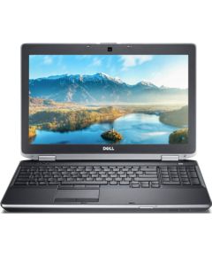 DELL E6530 15.6 1366x768 i5-3320M 8GB 256SSD WIN10Pro RENEW