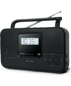 Muse Stereo Portable Radio M-087 MB PLL AUX in FM radio Headphone out