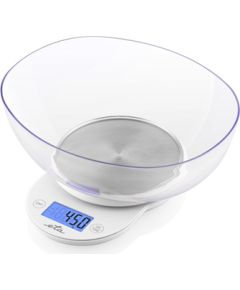 ETA Kitchen scale with a bowl ETA577090000 Mari Graduation 1 g Display type LCD White