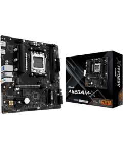 Mainboard ASROCK AMD A620A SAM5 Micro-ATX Memory DDR5 Memory slots 2 A620AM-X