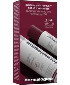 Dynamic Skin Recovery Set Dermalogica: Dynamic Skin, Retinol, Anti-Wrinkle, Serum, For Face, SPF 50, 50 ml + Dynamic Skin, Retinol, Anti-Wrinkle, Serum, For Face, 10 ml Unisex