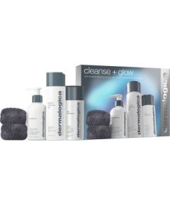 Cleanse + Glow Set Dermalogica: Special, Cleansing Gel, For Face, 250 ml + Precleanse, Eliminates Impurities, Oil, For Face, 150 ml + Daily Microfoliant, Exfoliating, Exfoliating Powder, 74 g For Women