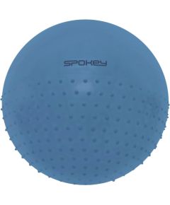 Spokey HALF FIT vingrošanas bumba ar masāžas daļu 75cm