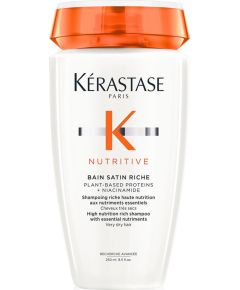 Kerastase Nutritive Bain Satin Riche, Hair Shampoo, For Hydration, 250 ml