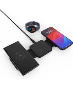 Fixed Wireless Foldable Charger 3in1 Flex for Samsung FIXFLE-SA-BK
