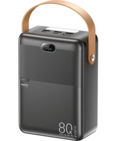 Внешний аккумулятор Power Bank Remax RPP-118 22.5W 80000mAh черный