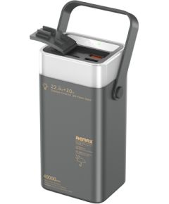 Внешний аккумулятор Power Bank Remax RPP-596 22.5W 40000mAh серый