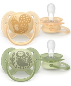Philips Avent māneklītis Ultra soft DECO, 6-18M (2 gab) - SCF091/46