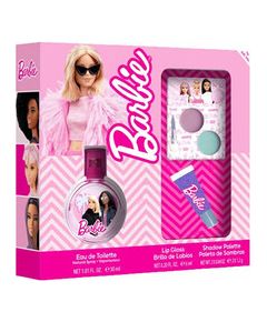 Fragrances For Children Barbie Gift Set EDT 30 ml, lip gloss and eyeshadow 30ml Dāvanu komplekti