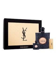 Yves Saint Laurent Black Opium Gift set EDP 90 ml, miniature EDP 7.5 ml and lipstick 90ml