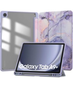 Tech-Protect   Galaxy Tab A9 Plus 11 X210 / X215 / X216 SC Pen Hybrid Case Purple Marble
