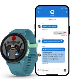 Garmin   Bounce 2, GPS, Wi-Fi, LTE, kids watch Turquoise