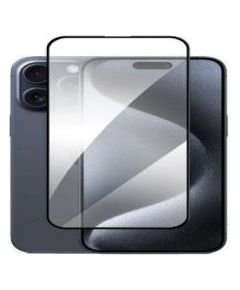 iLike Apple  iPhone 16E/14/13/13 Pro Full Glue 21D Tempered Glass Without package (2pcs) Black