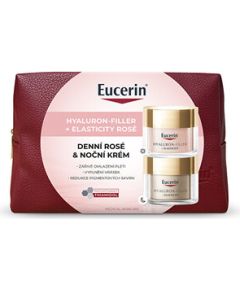 Eucerin Hyaluron-Filler + Elasticity Rosé Face Care Set - Dárková sada Smaržas - NESAKĀRTOTS