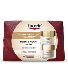 Eucerin Hyaluron-Filler + Elasticity Face Care Set - Dárková sada pleťové péče Smaržas - NESAKĀRTOTS