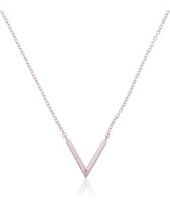 Sudraba kaklarota #2500132(PRh-Gr), Sudrabs 925°, rodijs (pārklājums), garums: 42 cm, 2.6 gr. Bez akmeņiem