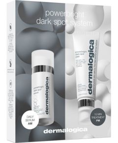 Set Dermalogica: PowerBright, Anti-Dark Spots, Cream, For Face & Neck, 50 ml + PowerBright, Paraben-Free, Anti-Dark Spots, Morning, Serum, For Face, 30 ml Unisex