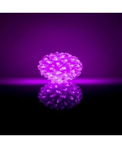 N/A   Bumba ar puķēm RS-208 50LED D-11cm Purple
